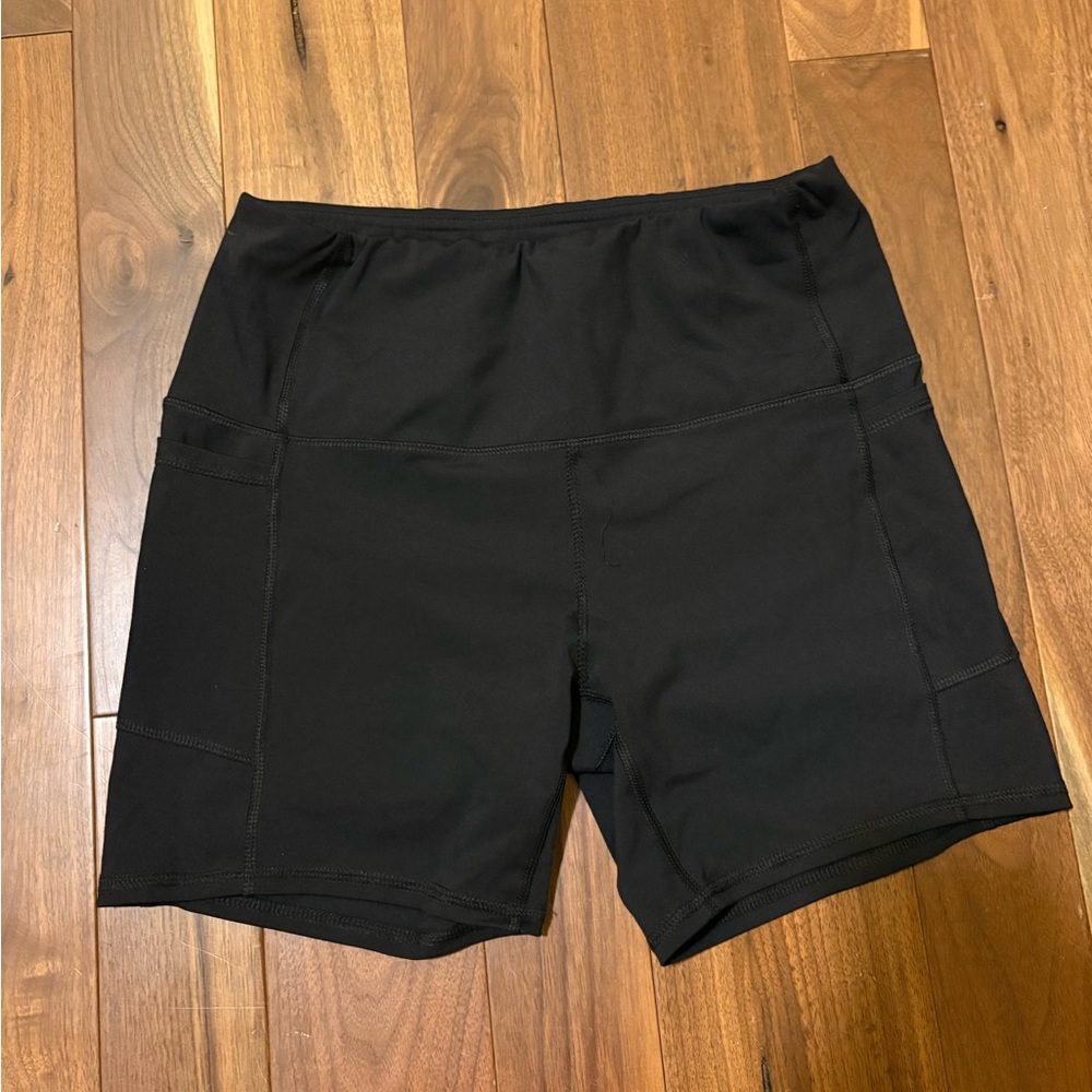 RBX Women's Classic Black Bike Shorts